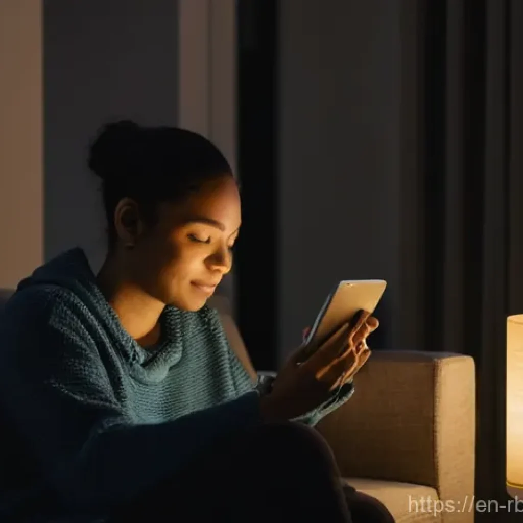 로봇 심리상담의 사용자 요구 및 피드백 - **"A diverse young adult, perhaps in their late 20s or early 30s, sits comfortably on a plush sofa i...