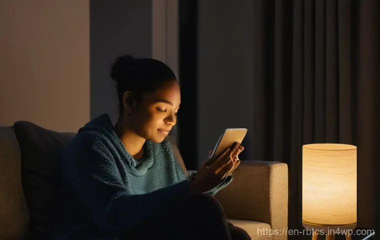 로봇 심리상담의 사용자 요구 및 피드백 - **"A diverse young adult, perhaps in their late 20s or early 30s, sits comfortably on a plush sofa i...