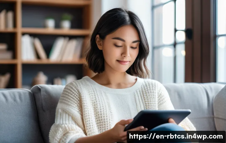로봇 심리상담의 비전 및 목표 설정 - **Prompt: Accessible & Discreet AI Support**
"A young adult, aged 20-35, with a serene and sligh...